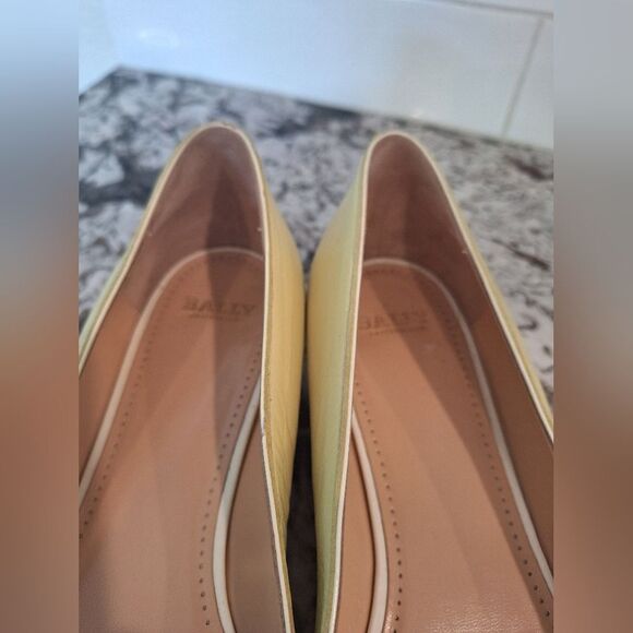 Bally Leather Ballet Flats Size 9.5 US - Picture 5 of 9
